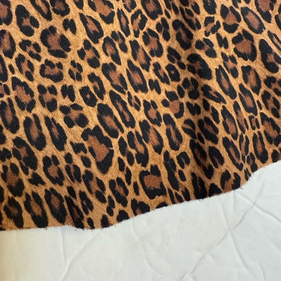 Tommy Bahama Sun Cat High-Neck Spa Mini Dress in Leopard Size Small - Picture 5 of 10